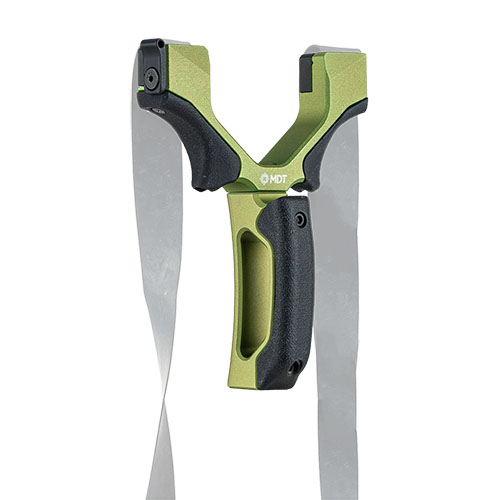 Le MDT Hand Cannon offre un design modulaire, des performances précises, et des poignées interchangeables pour s'adapter à ton style de tir.